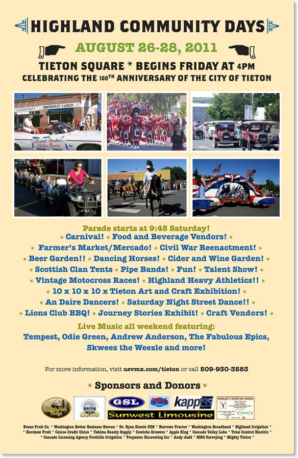 Highland Community Days Tieton, WA